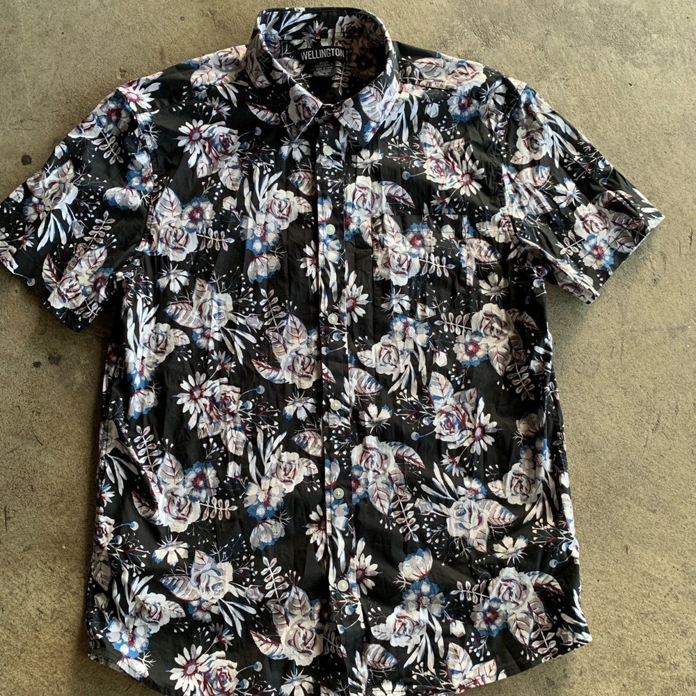 Wellington Short Sleeve Button Up Shirt